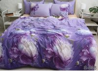 Постельное белье сатин люкс TAG - S538, двуспальный